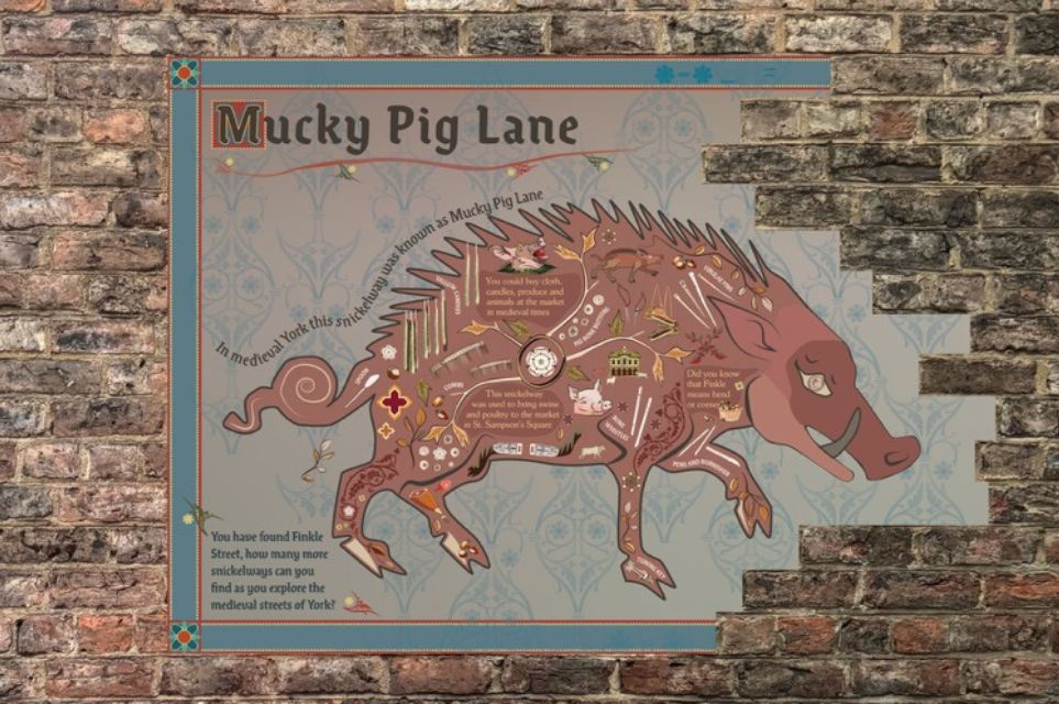 New Snickelways History Trail unveiled